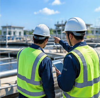 Sewerage treatment and engineering work