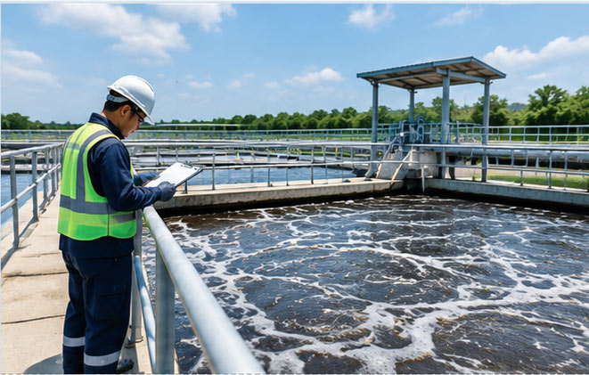 Sewage treatment plant maintenance by DKC Engineering